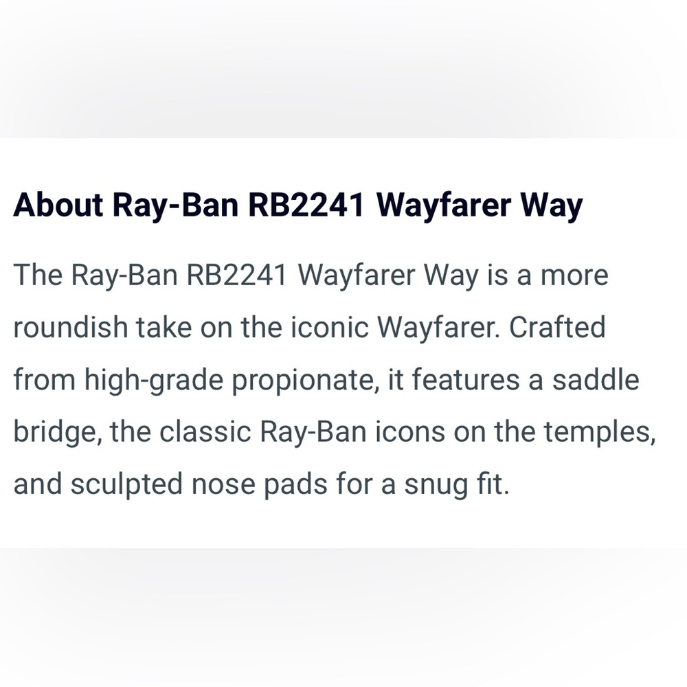 Ray-Ban Wayfarer Way- Sunglasses with Case - Picture 8 of 10